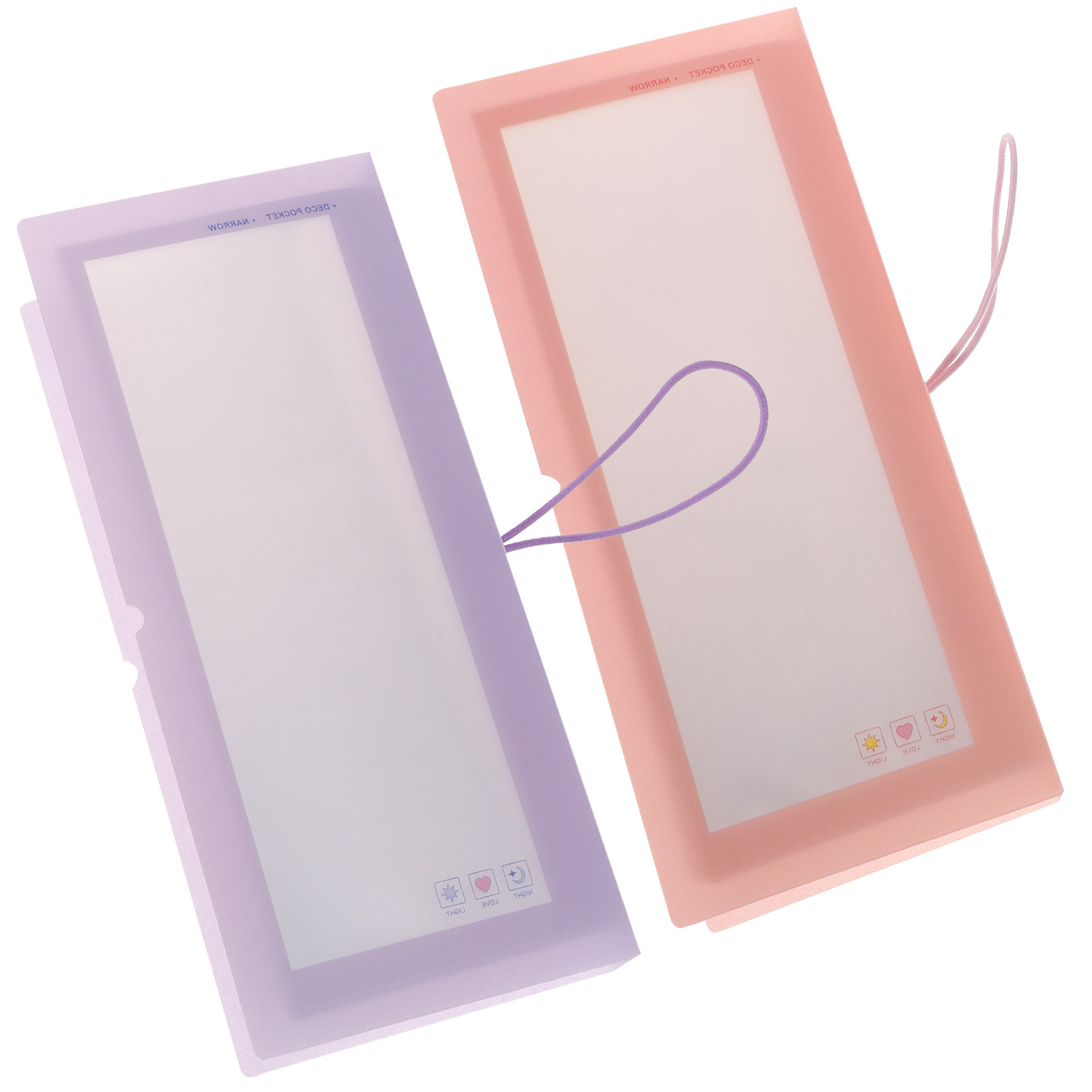 Stationery Books - 2Pcs Clear Storage Album Sticker Organizer