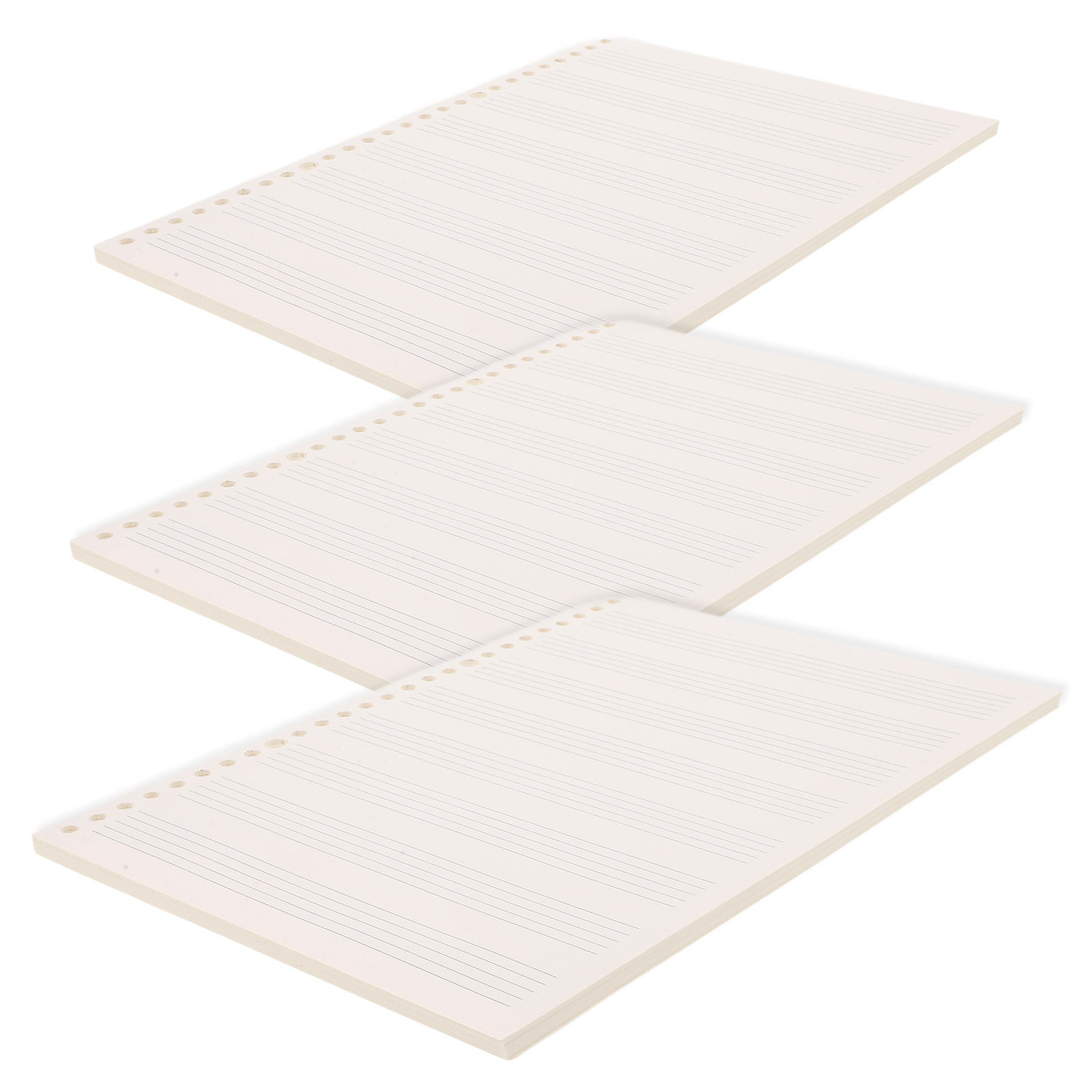 3Pcs Compact Detachable Guitar - огляд і ціна Blank Sheet Music Notebook