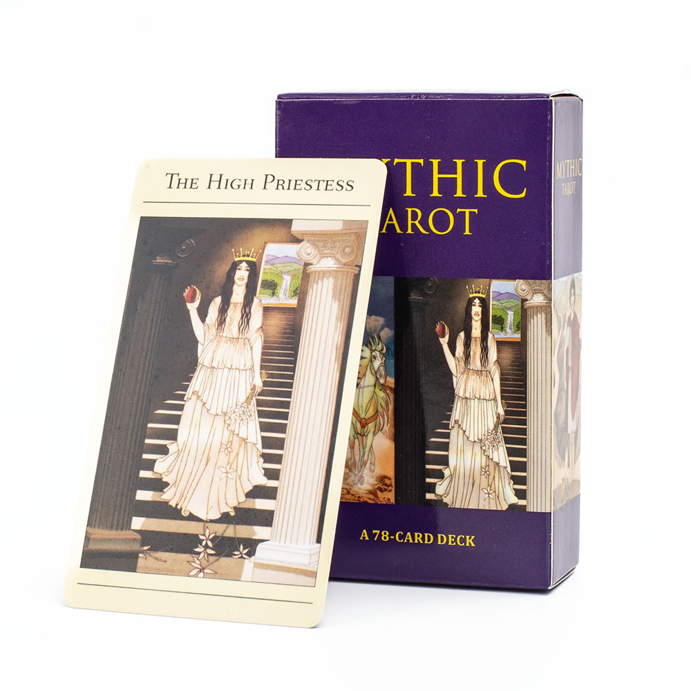 78 Pcs The New Mythic Tarot De - огляд і ціна Tarot Deck With Guidebook