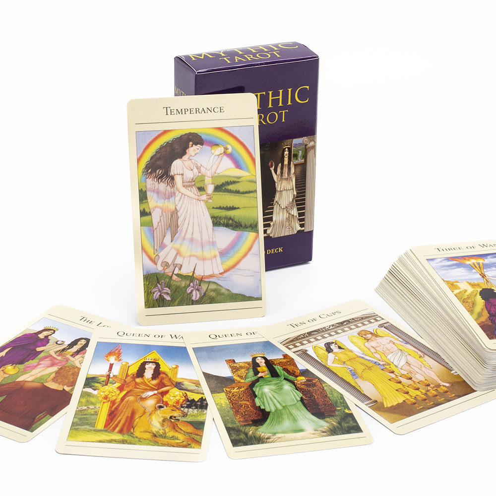 78 Pcs The New Mythic Tarot De - огляд і ціна Tarot Deck With Guidebook