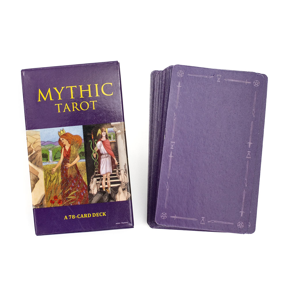 78 Pcs The New Mythic Tarot De - огляд і ціна Tarot Deck With Guidebook