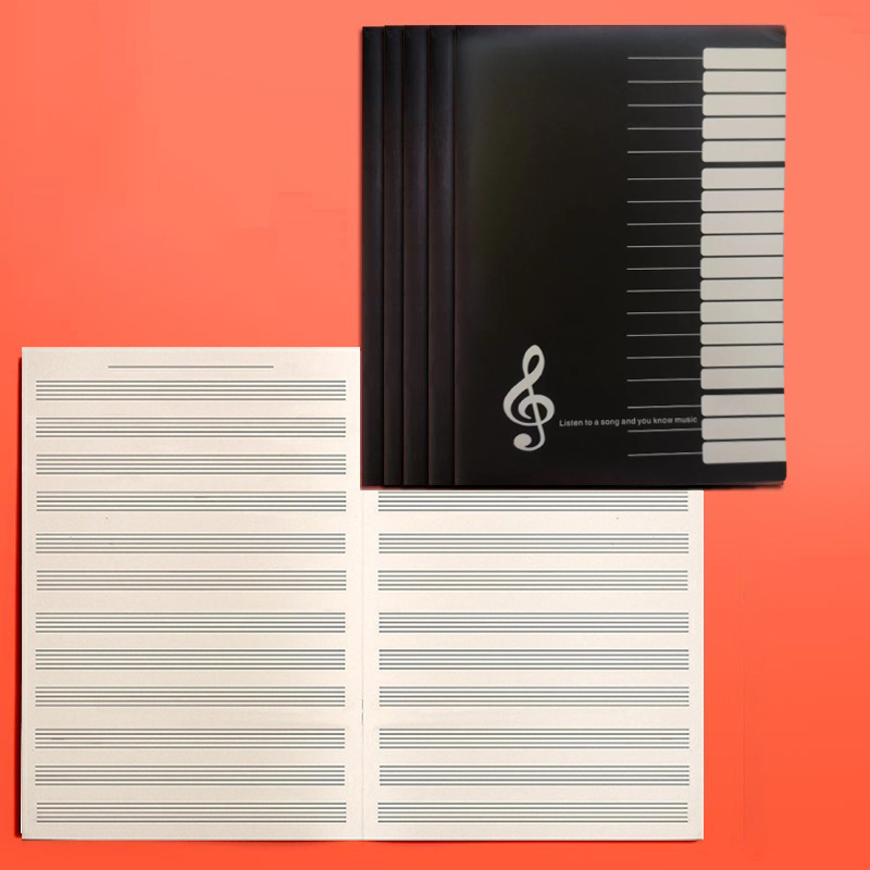 18Sheets Music Practice Notebo - огляд і ціна Blank Sheet Music Notebook