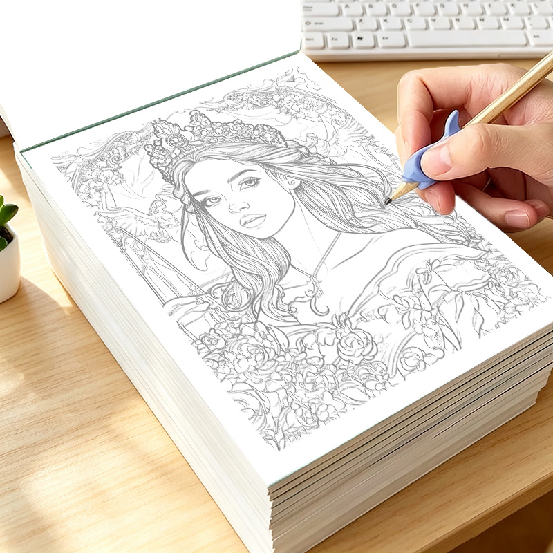 Adult Animal Coloring Book Lit - огляд і ціна Adult Coloring Book Stress Relief