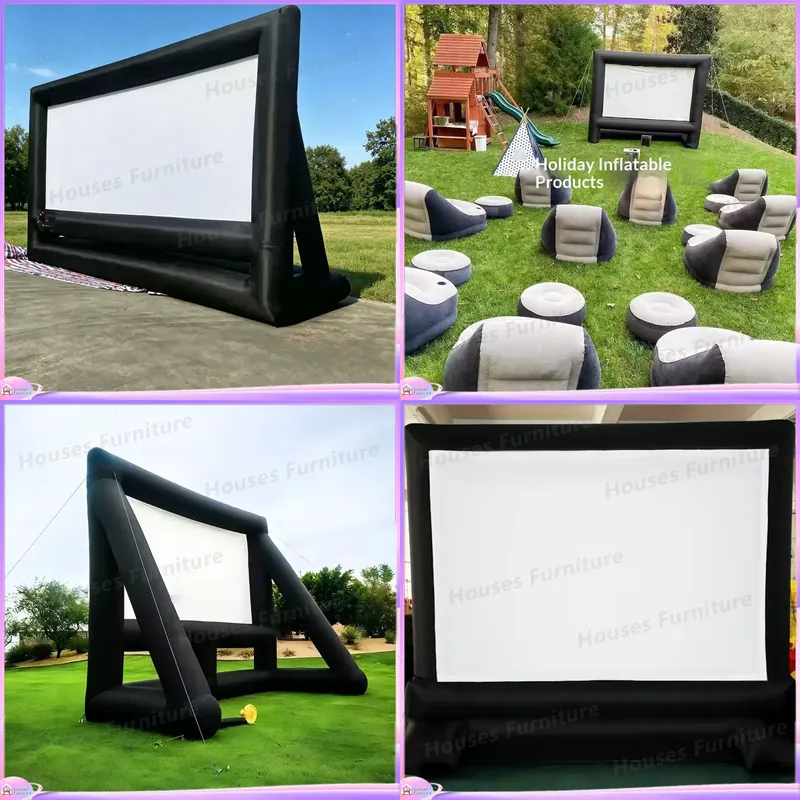 Large Freestanding Inflatable  - огляд і ціна Movies