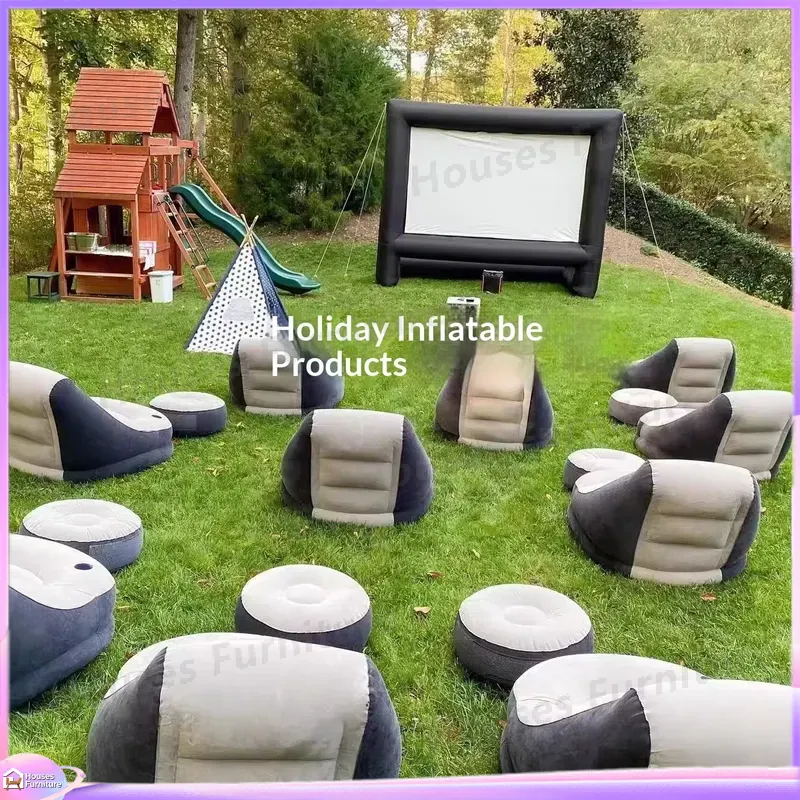 Large Freestanding Inflatable  - огляд і ціна Movies