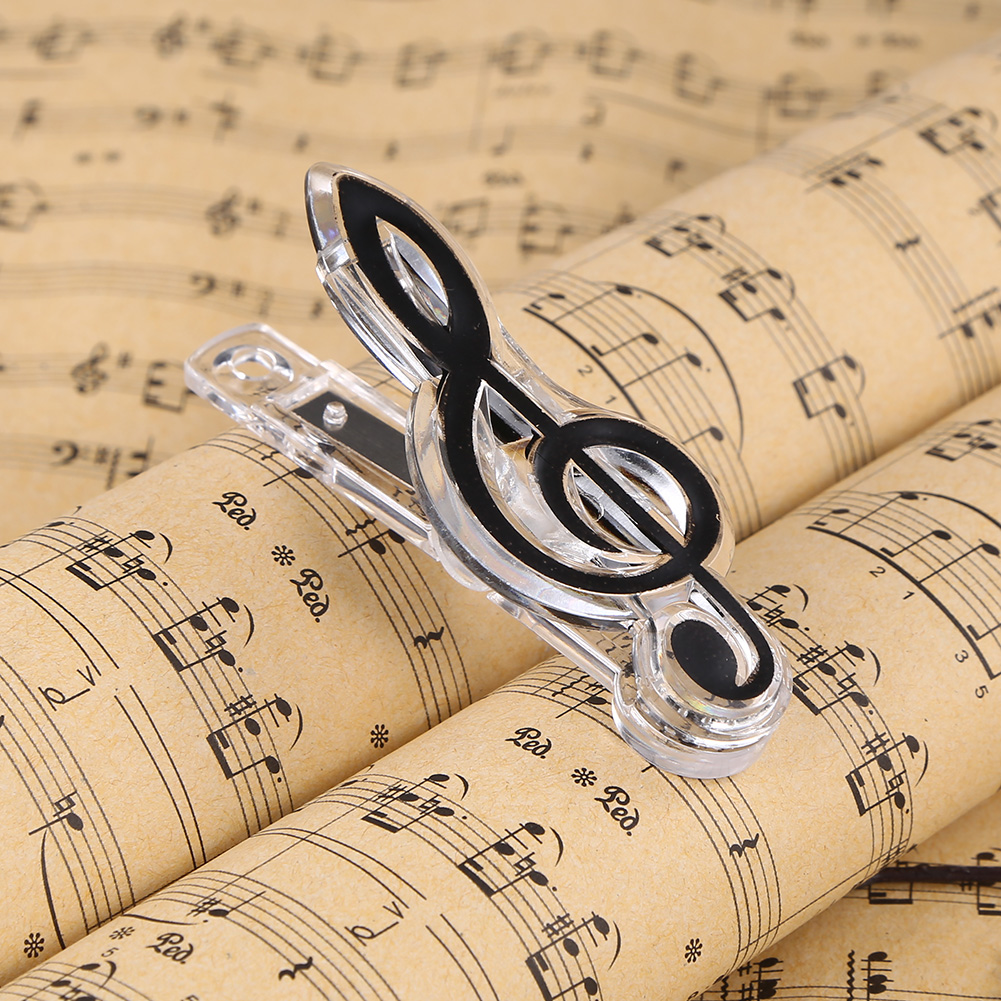 Letter Paper Clip Plastic Musi - огляд і ціна Blank Sheet Music Notebook