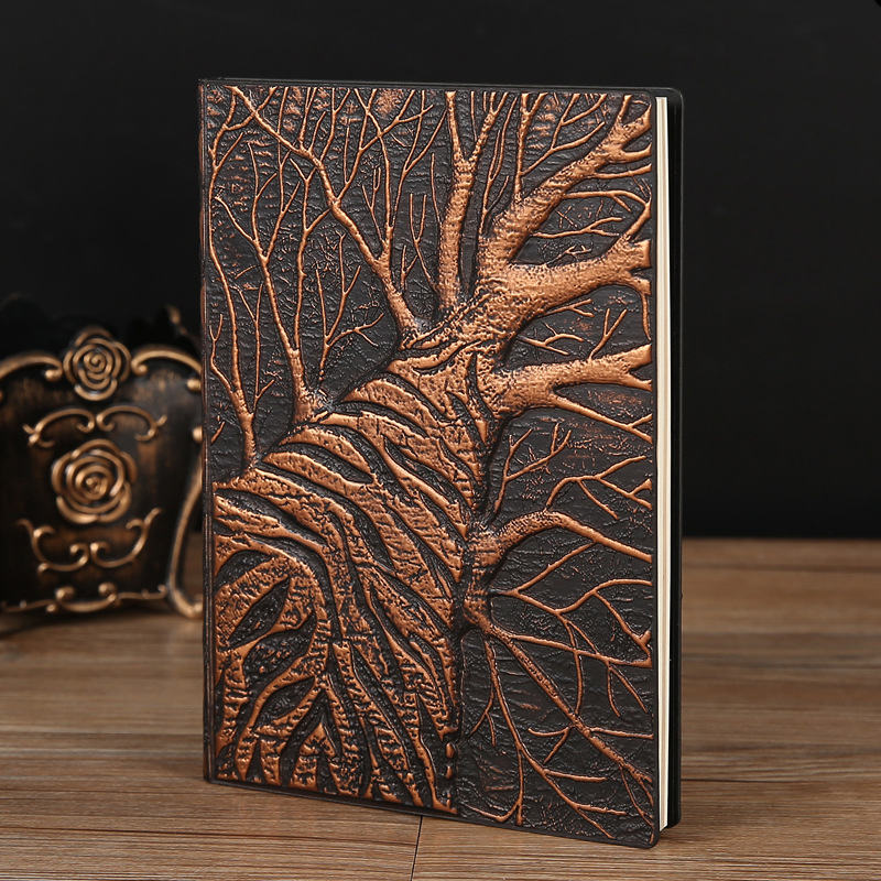 Vintage Big Tree PU Leather No - огляд і ціна Vintage Leather Journal Notebook