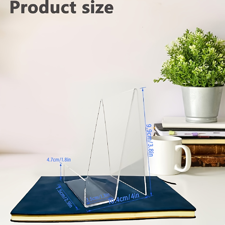 11pcs Acrylic Book Display Sta - огляд і ціна Clear Acrylic Book Stand Holder