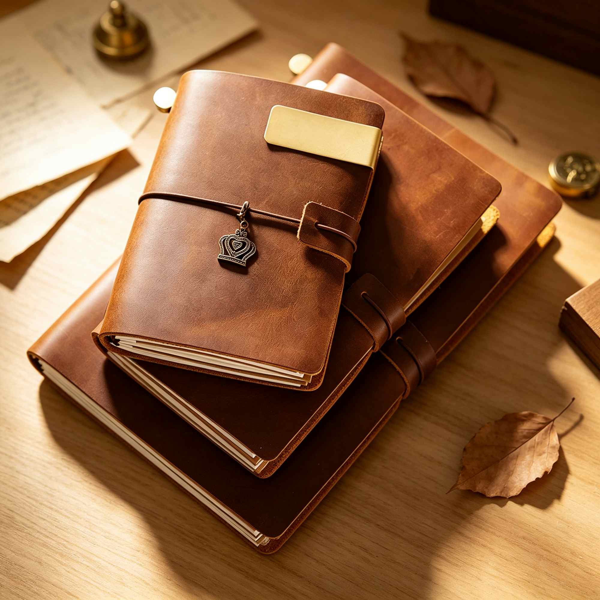 Crazy Horse Leather Travel Jou - огляд і ціна Vintage Leather Journal Notebook