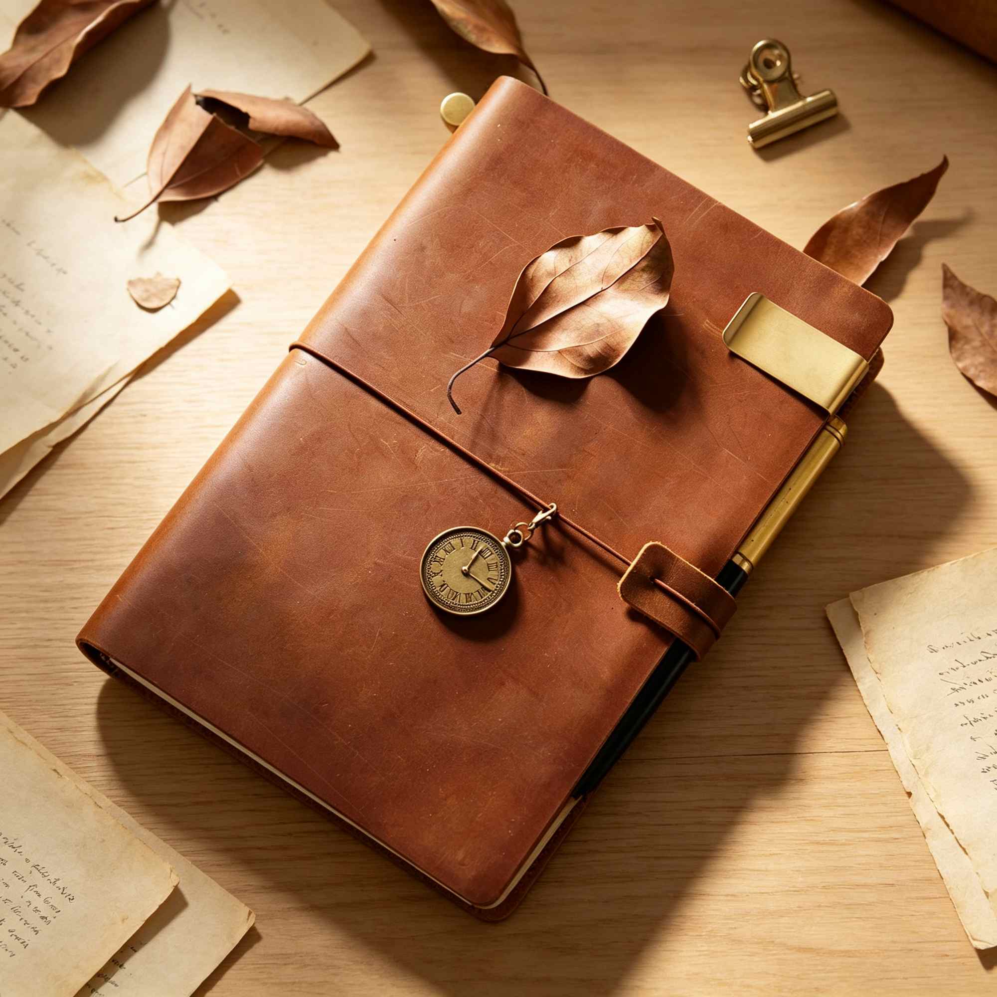 Crazy Horse Leather Travel Jou - огляд і ціна Vintage Leather Journal Notebook