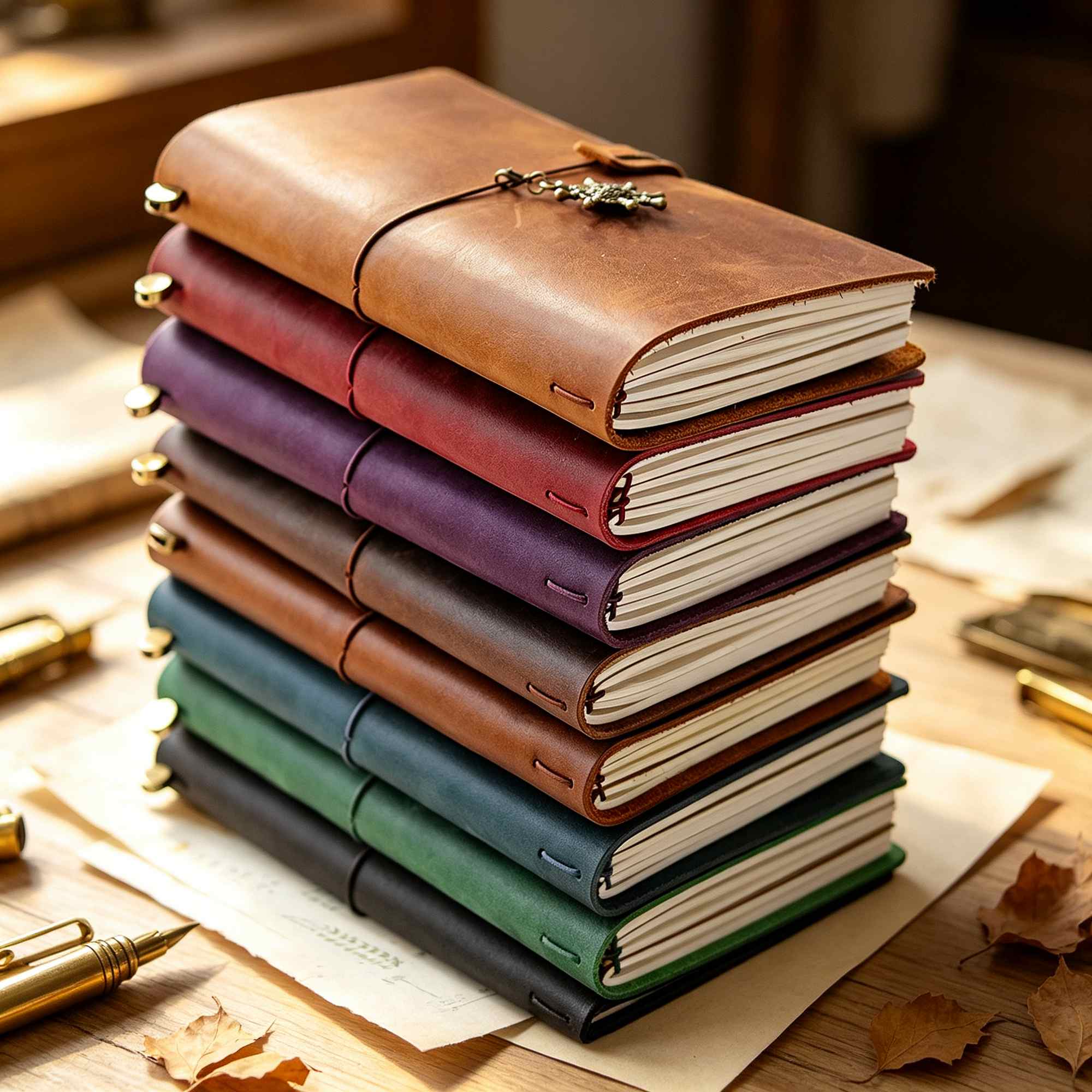 Crazy Horse Leather Travel Jou - огляд і ціна Vintage Leather Journal Notebook