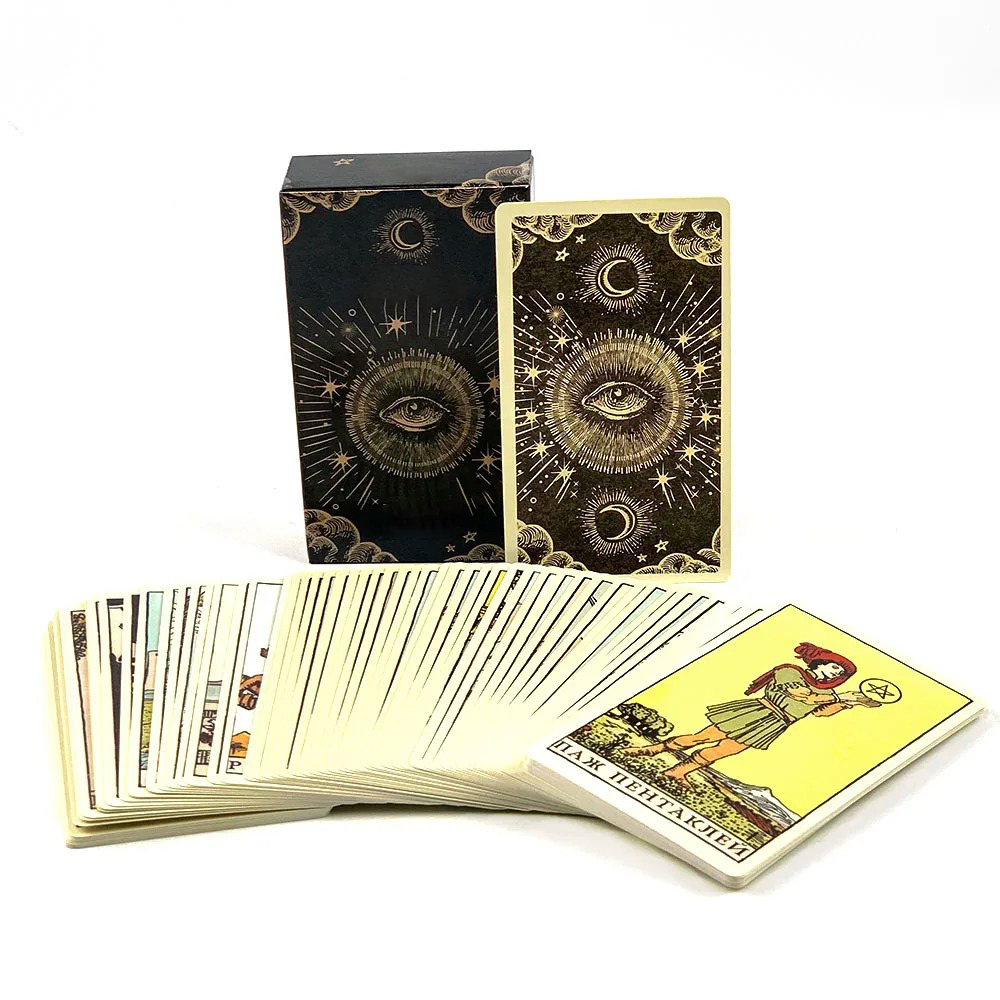 Russian Edition Tarot Cards Fa - огляд і ціна Tarot Deck With Guidebook
